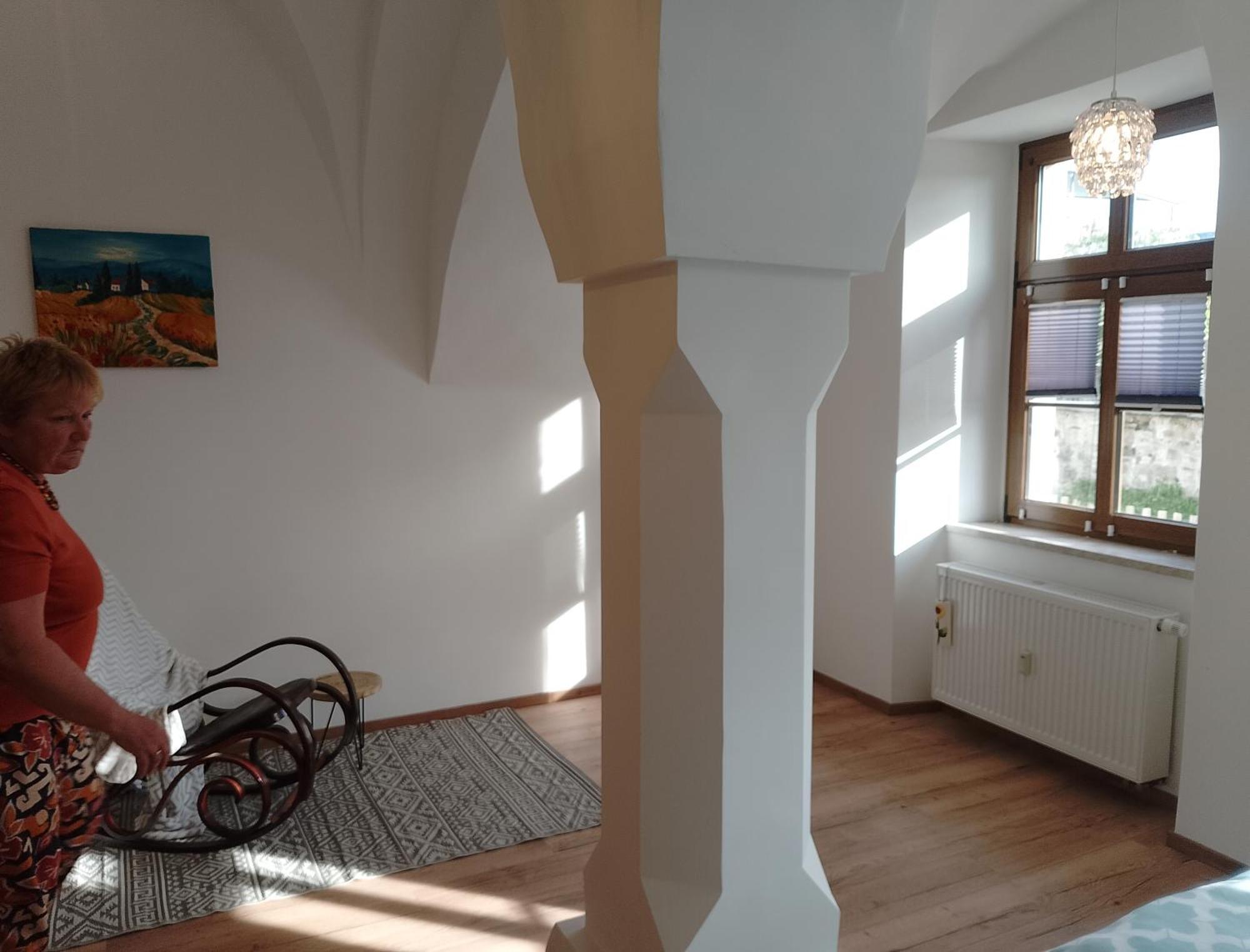Lengenfeld  Ferienwohnung Im Rittergut Plohn 300 Meter Zum Freizeitpark מראה חיצוני תמונה